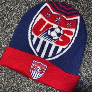 US soccer beanie